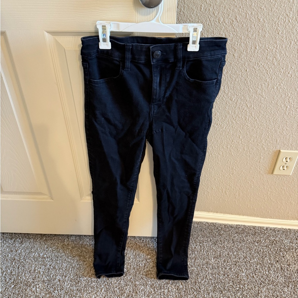 American Eagle Outfitters Black Stretch Skinny Jeans